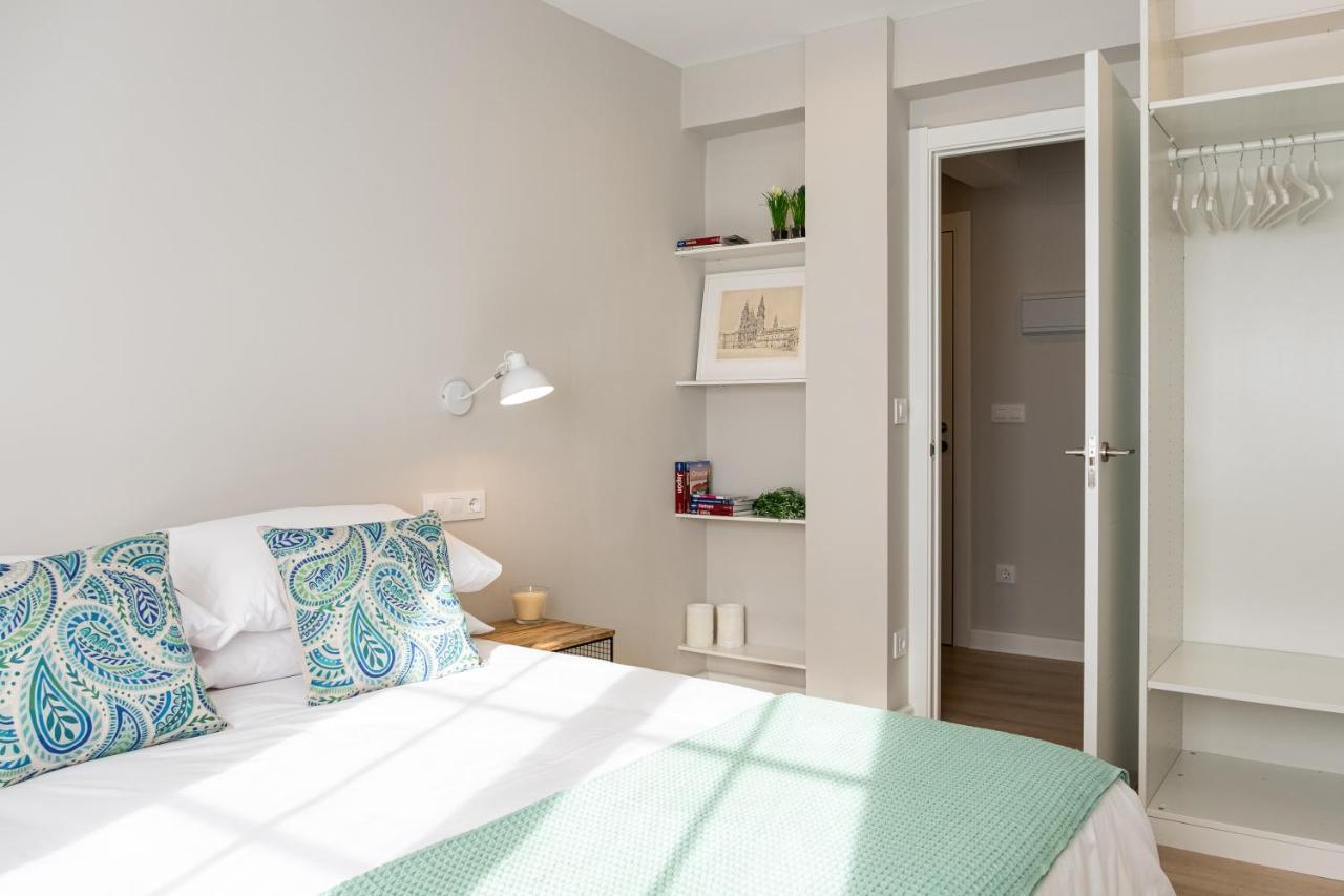 Apartamento De Diseno Centrico Con Terraza Espectacular Santiago de Compostela Ngoại thất bức ảnh
