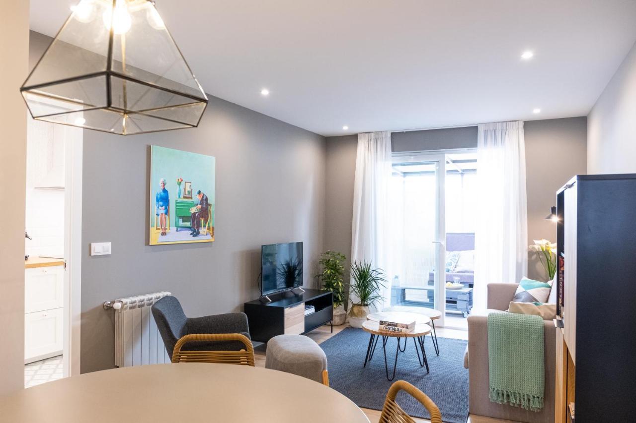 Apartamento De Diseno Centrico Con Terraza Espectacular Santiago de Compostela Ngoại thất bức ảnh