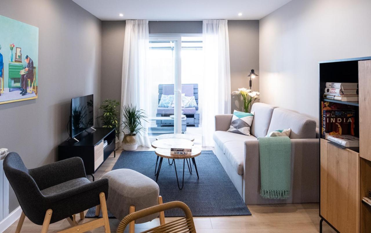 Apartamento De Diseno Centrico Con Terraza Espectacular Santiago de Compostela Ngoại thất bức ảnh