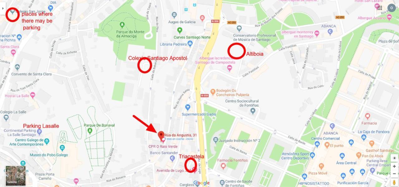 Apartamento De Diseno Centrico Con Terraza Espectacular Santiago de Compostela Ngoại thất bức ảnh