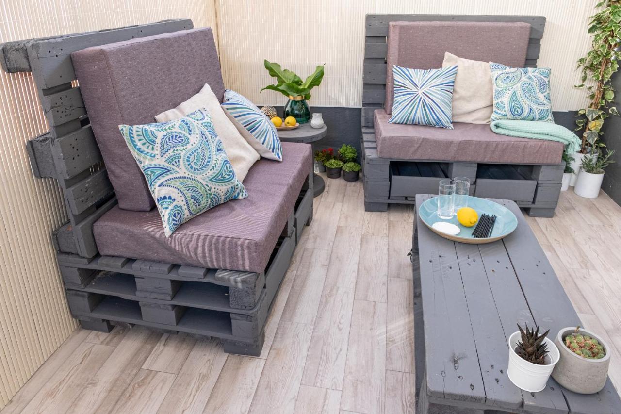 Apartamento De Diseno Centrico Con Terraza Espectacular Santiago de Compostela Ngoại thất bức ảnh